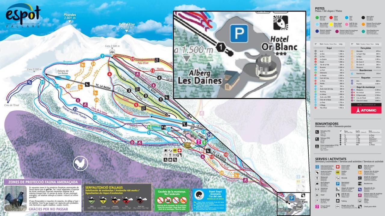 Hotel Or Blanc 에스포트 외부 사진